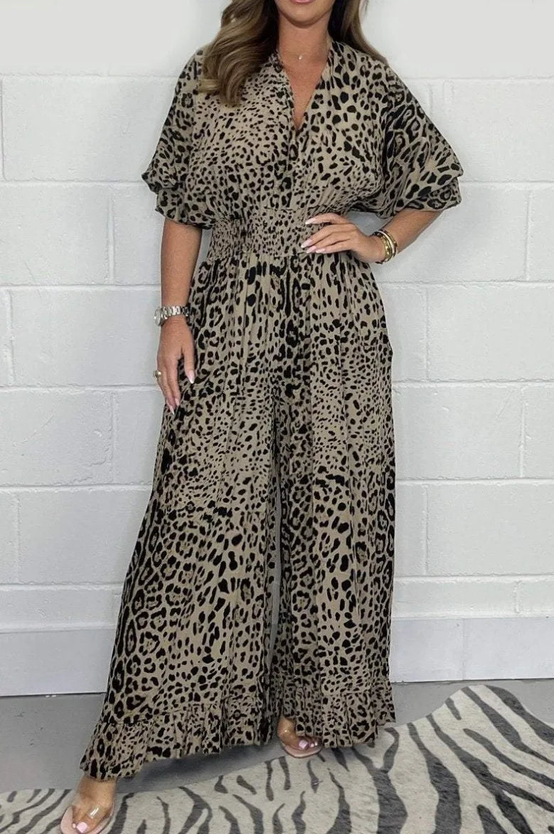"Savannah" Jumpsuit – Perfect for Reigning Day and Night
