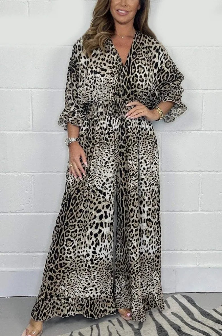 "Savannah" Jumpsuit – Perfect for Reigning Day and Night