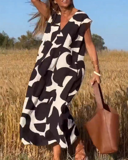 Vestido Estilo Arte