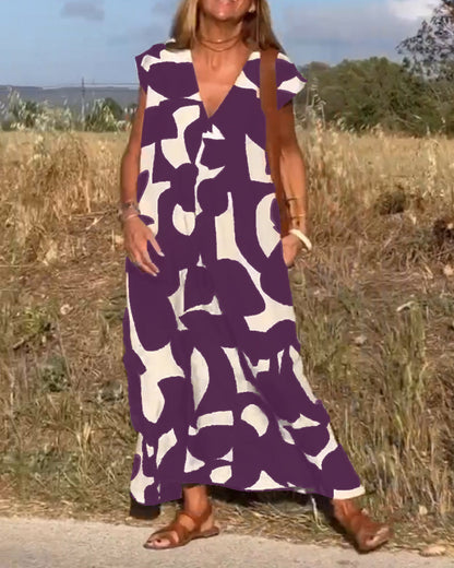Vestido Estilo Arte