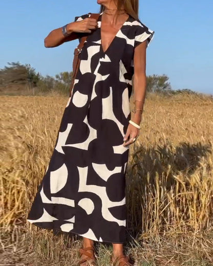 Vestido Estilo Arte