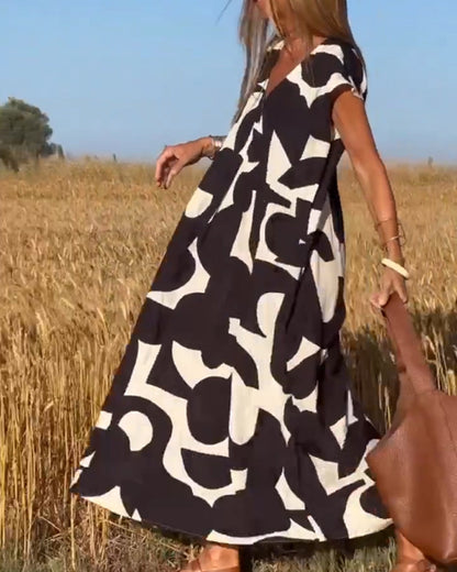 Vestido Estilo Arte