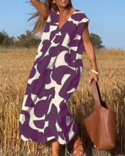 Vestido Estilo Arte
