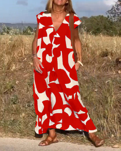 Vestido Estilo Arte