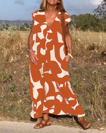 Vestido Estilo Arte