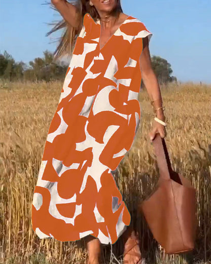 Vestido Estilo Arte