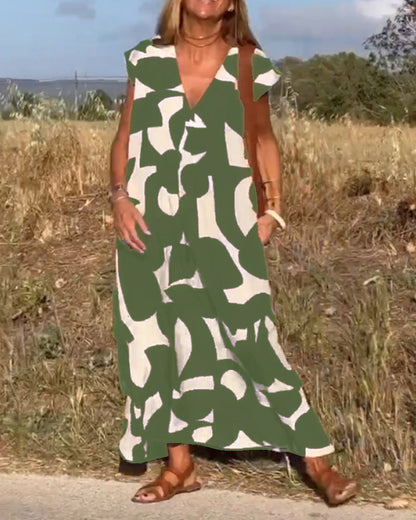 Vestido Estilo Arte