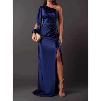 Asymmetrical Evening Dress 