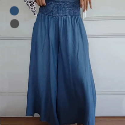 Jeans de Pierna Ancha y Tiro Alto – Estilo y Comodidad en Uno