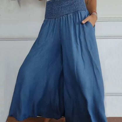 Jeans de Pierna Ancha y Tiro Alto – Estilo y Comodidad en Uno