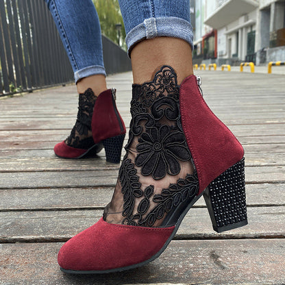 Botines Ortopédicos Glam Lace ✨