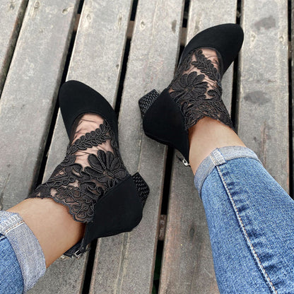 Botines Ortopédicos Glam Lace ✨