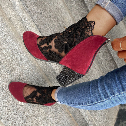 Botines Ortopédicos Glam Lace ✨